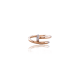 Eternal Intersection – 18K Gold Diamond Ring